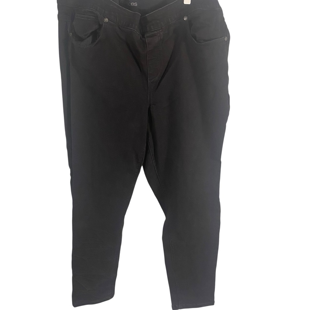 Maurices Black Pull on Jeggings Sz 22 Short